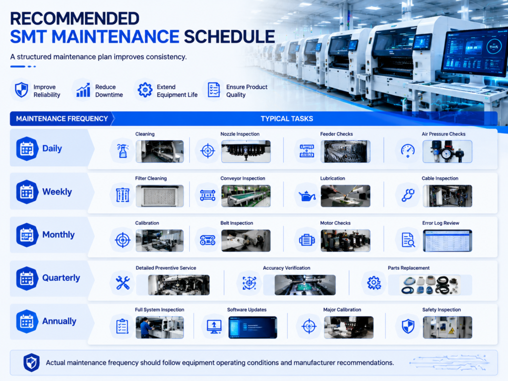 Daily SMT Equipment Maintenance