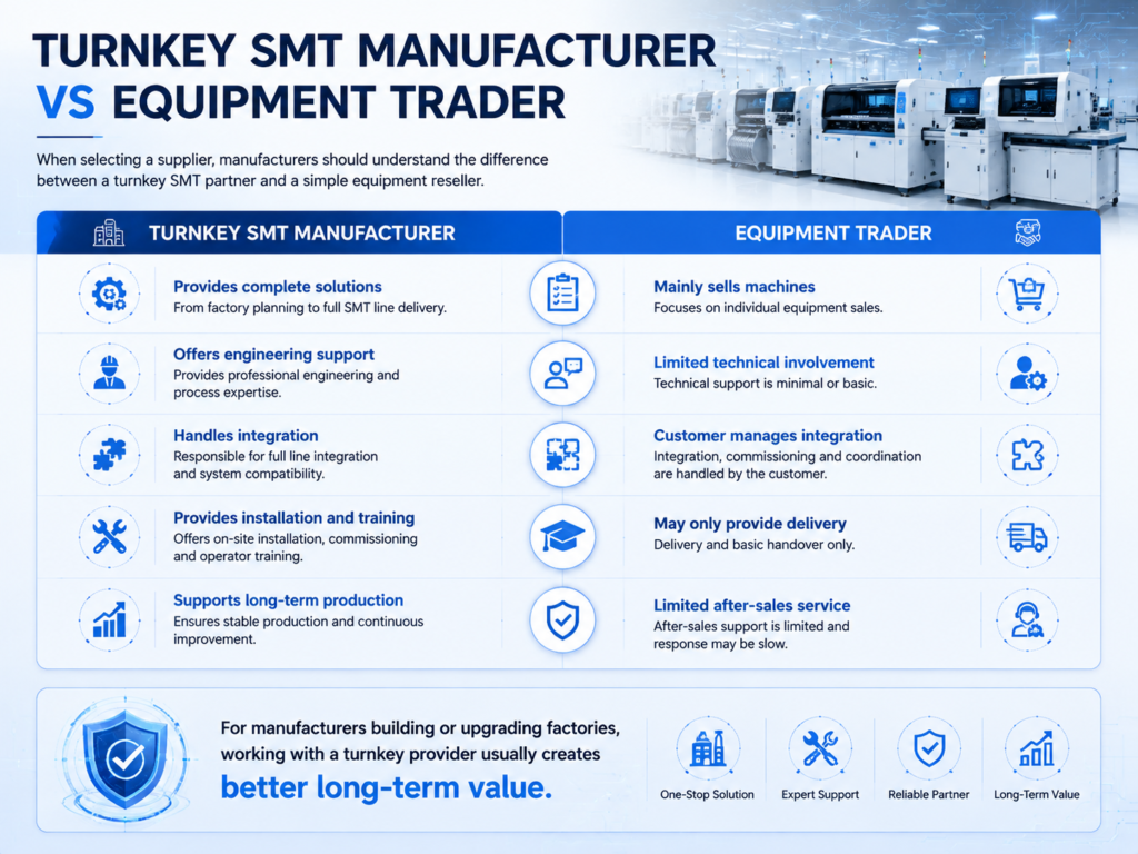 Turnkey-SMT-Manufacturer-vs-Equipment-Trader