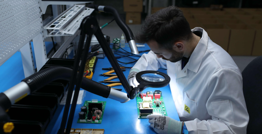 ESD-control-measures-help-protect-sensitive-electronic-components-during-PCB-assembly-and-handling